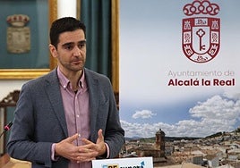 El alcalde alcalaíno, Marino Aguilera, en una comparecencia reciente.