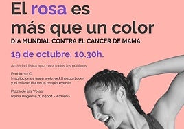 Deporte en familia para apoyar la lucha contra el cáncer de mama en Almería