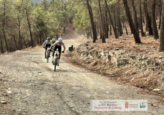 Un momento de la prueba del circuito Diputación.