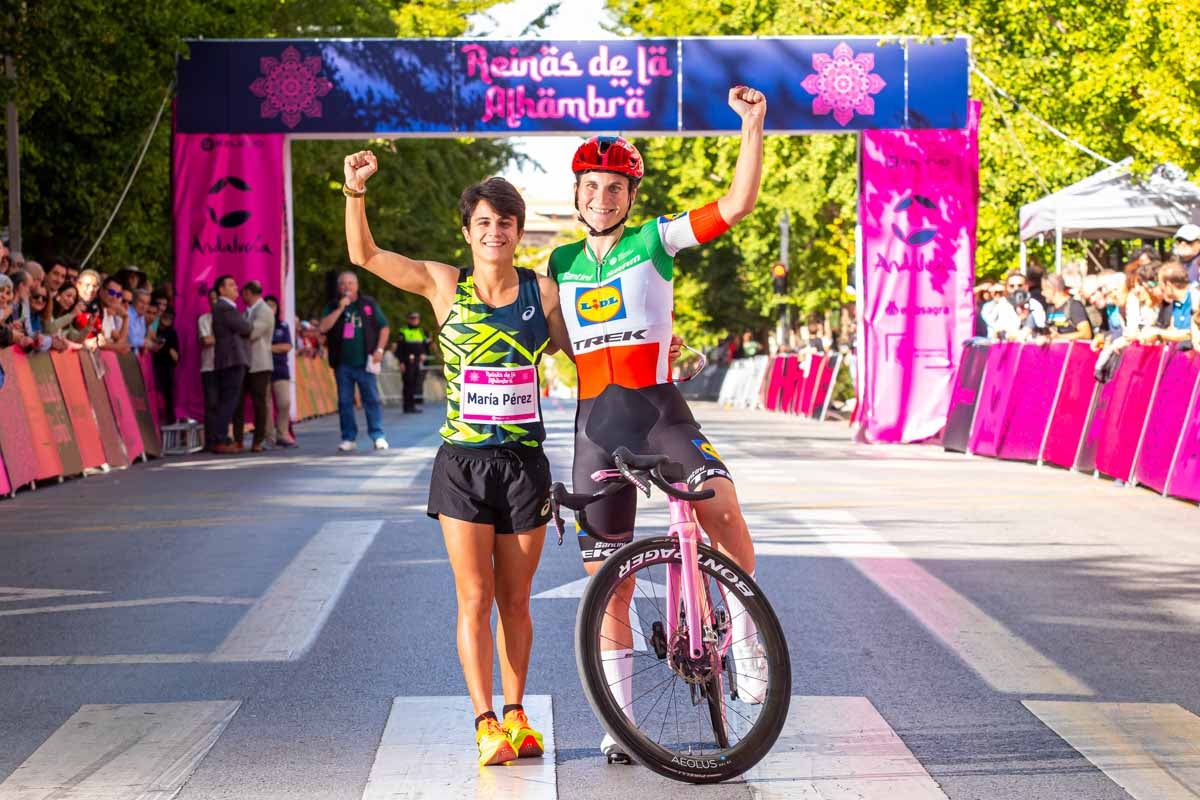 La prueba ciclista Reinas de la Alhambra, en imágenes