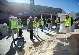 Visita de la consejera, Marí del Carmen Castillo, al Conservatorio de Música.