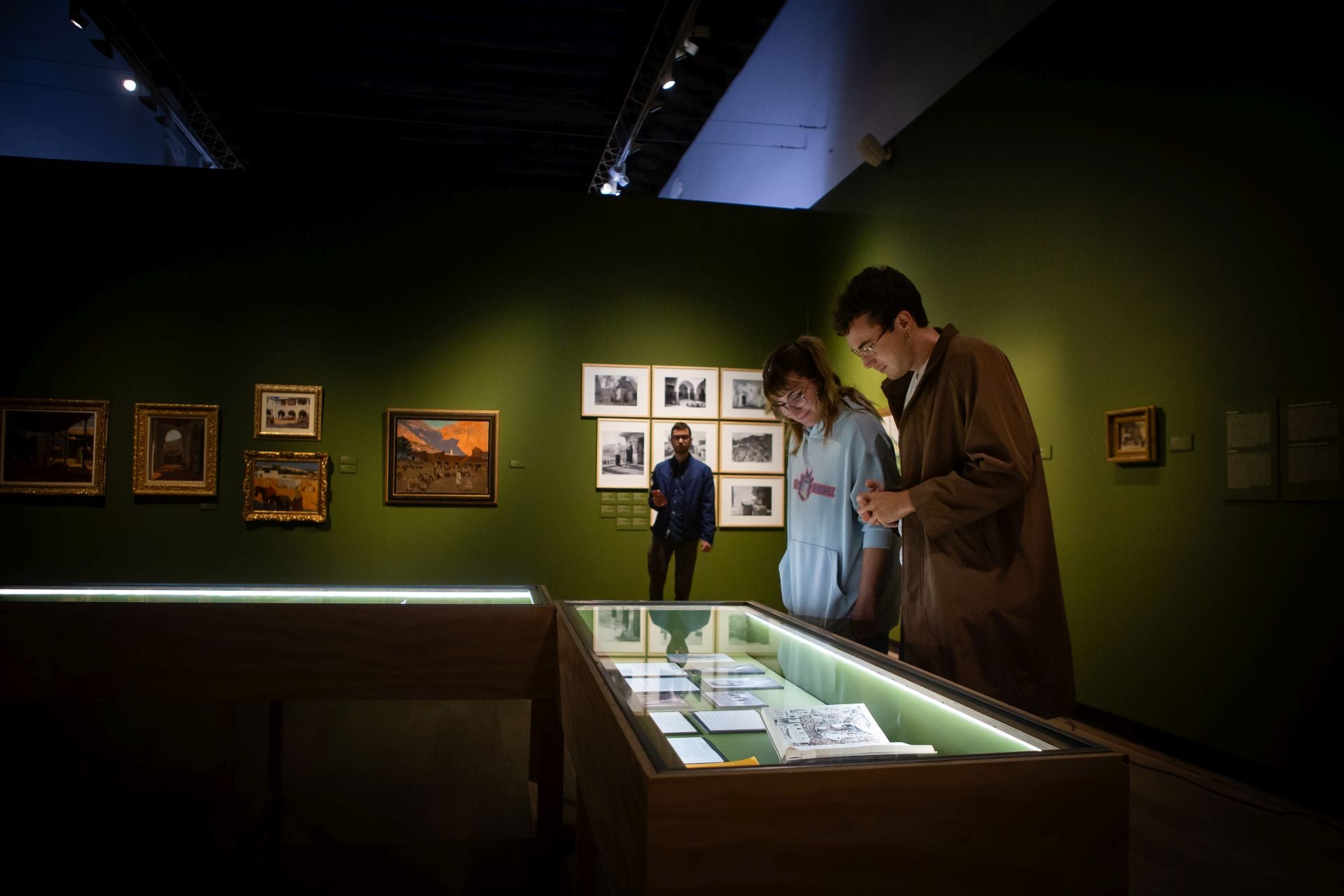 Las imágenes de la presentación de la exposición de Américo Castro