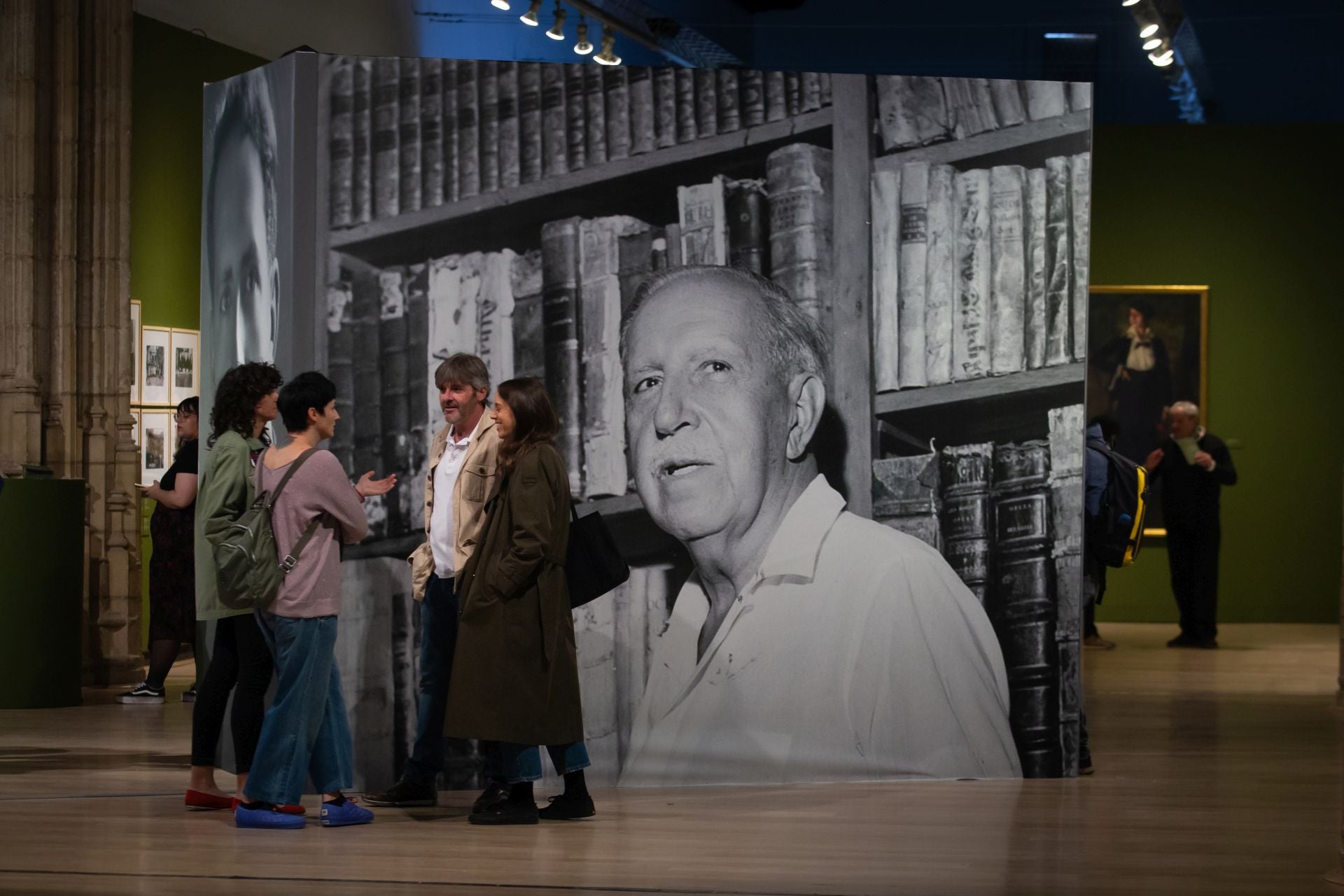 Las imágenes de la presentación de la exposición de Américo Castro