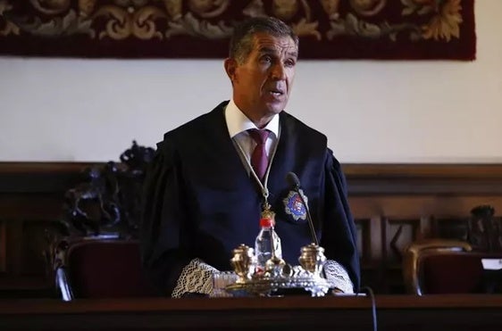 El presidente del Tribunal Superior de Justicia de Andalucía.