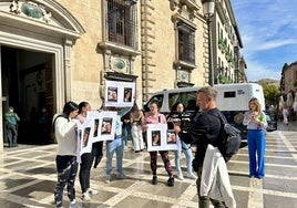 Imagen de archivo de la concentración de la familia del fallecido