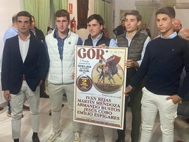 Los participantes de Gor: Armando, Martín, Iván , Jesús y Emilo