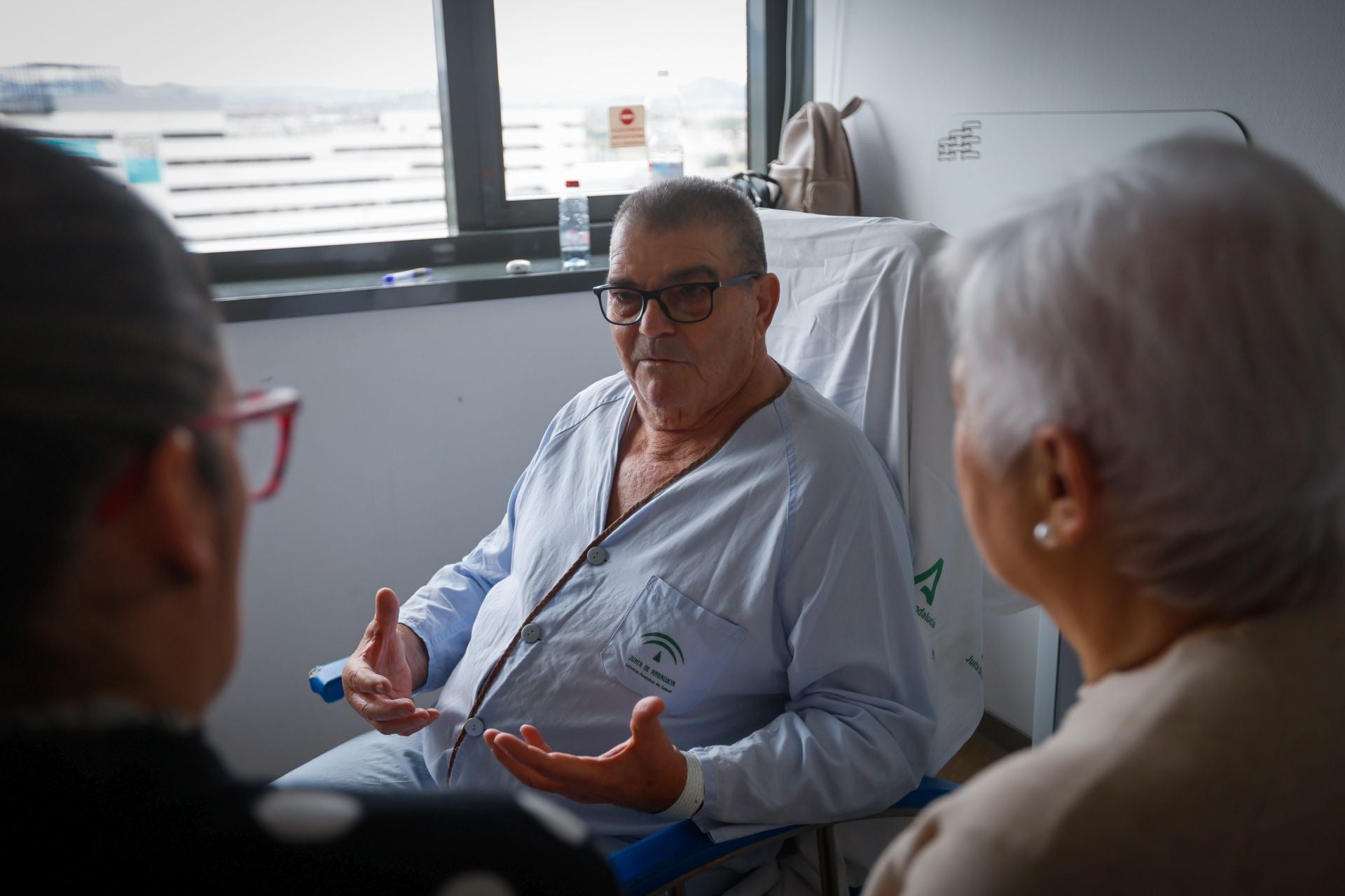 Agustín se emociona al contar su historia. Se siente «feliz» y «agradecido».