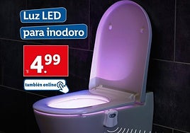 El supermercado Lidl sorprende a sus clientes con una luz para el váter.