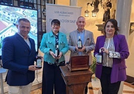 Jorge Martínez, Inés Arco, Javier López y Pilar García, en la presentación de la segunda campaña.