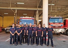 Diez bomberos de la capital se desplazan a Valencia para colaborar en tareas de rescate
