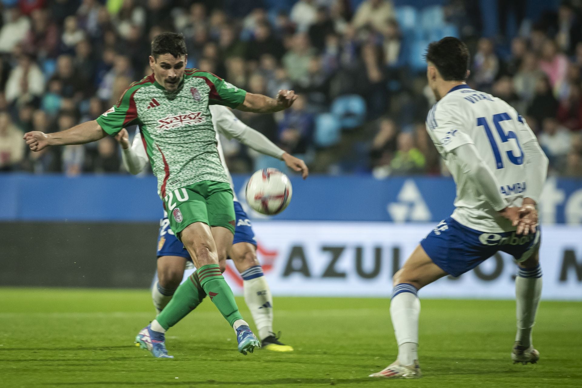 Las mejores imágenes del partido entre Granada y Zaragoza