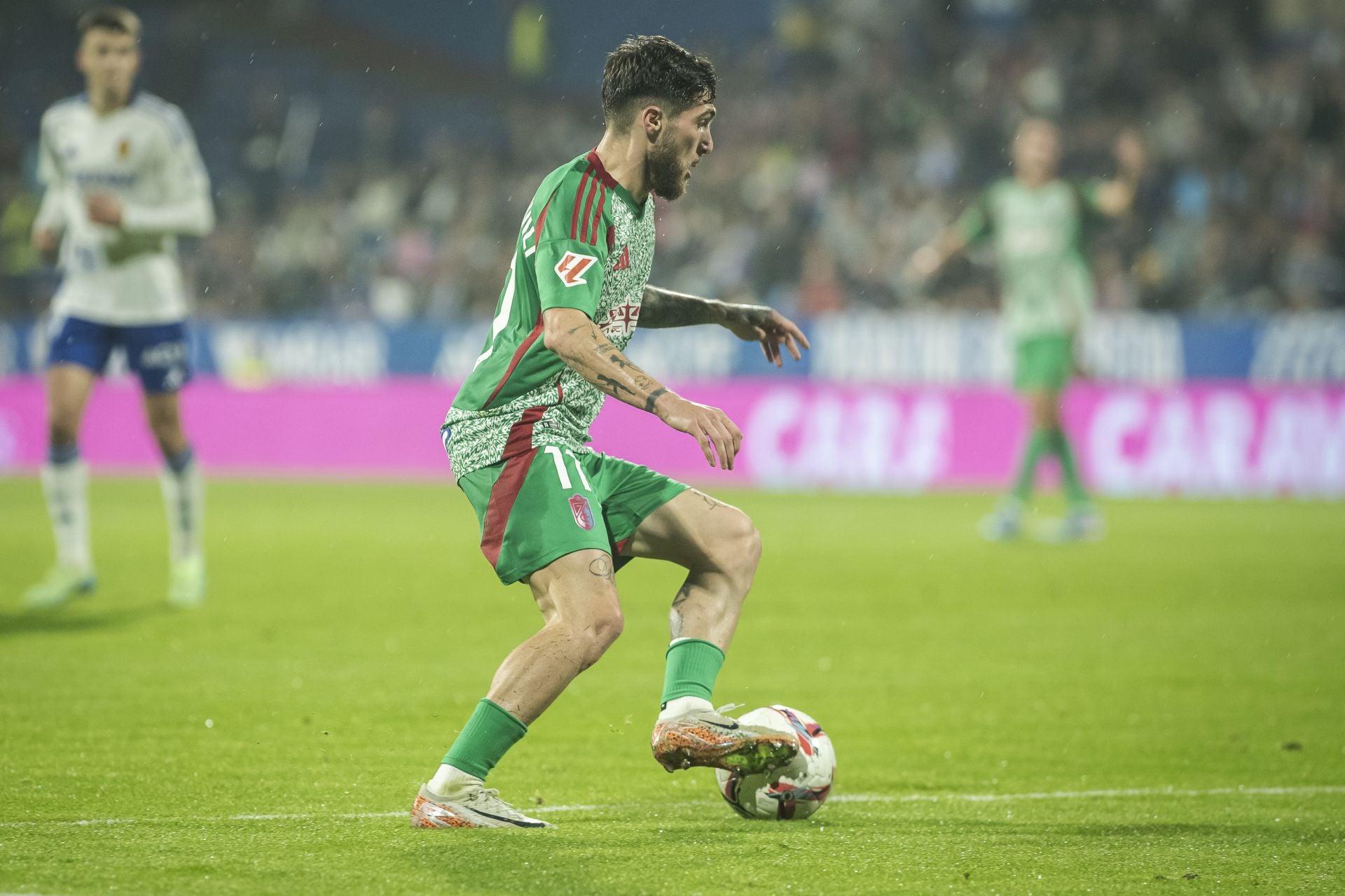 Las mejores imágenes del partido entre Granada y Zaragoza