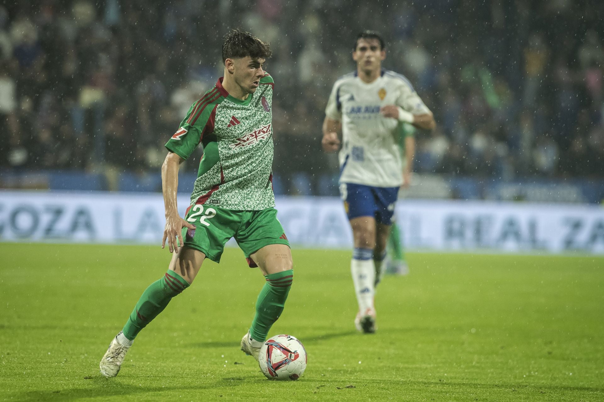 Las mejores imágenes del partido entre Granada y Zaragoza