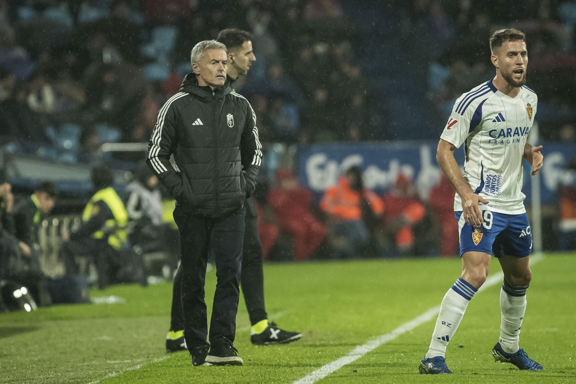 Las mejores imágenes del partido entre Granada y Zaragoza