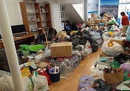 Recogida de alimentos del PP de Alcalá.