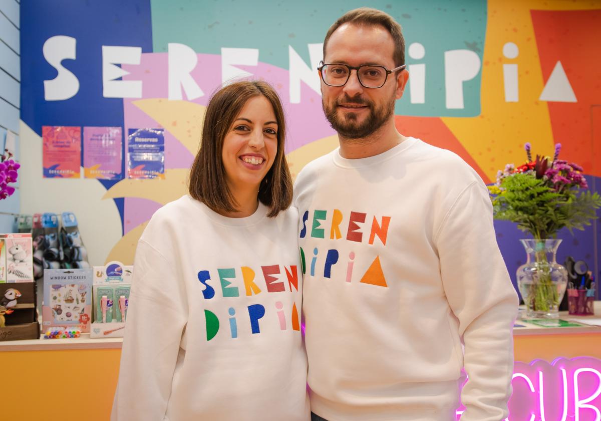 Dánae González y Luis J. Martínez son el alma de Serendipia.