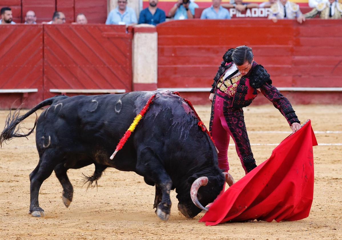 Juan Ortega al natural con 'Espartero'.