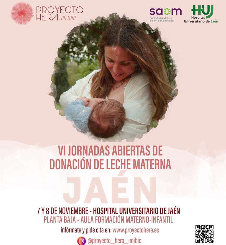 El Hospital de Jaén acoge dos jornadas para la donación de leche materna