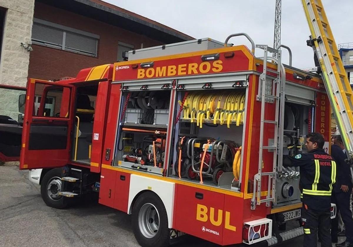 Desalojado un bloque en Motril por un incendio