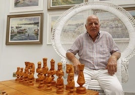 José María Rossell, en una fotografía tomada para los Premios Asempal 2024, que reconocieron sus años de trayectoria.