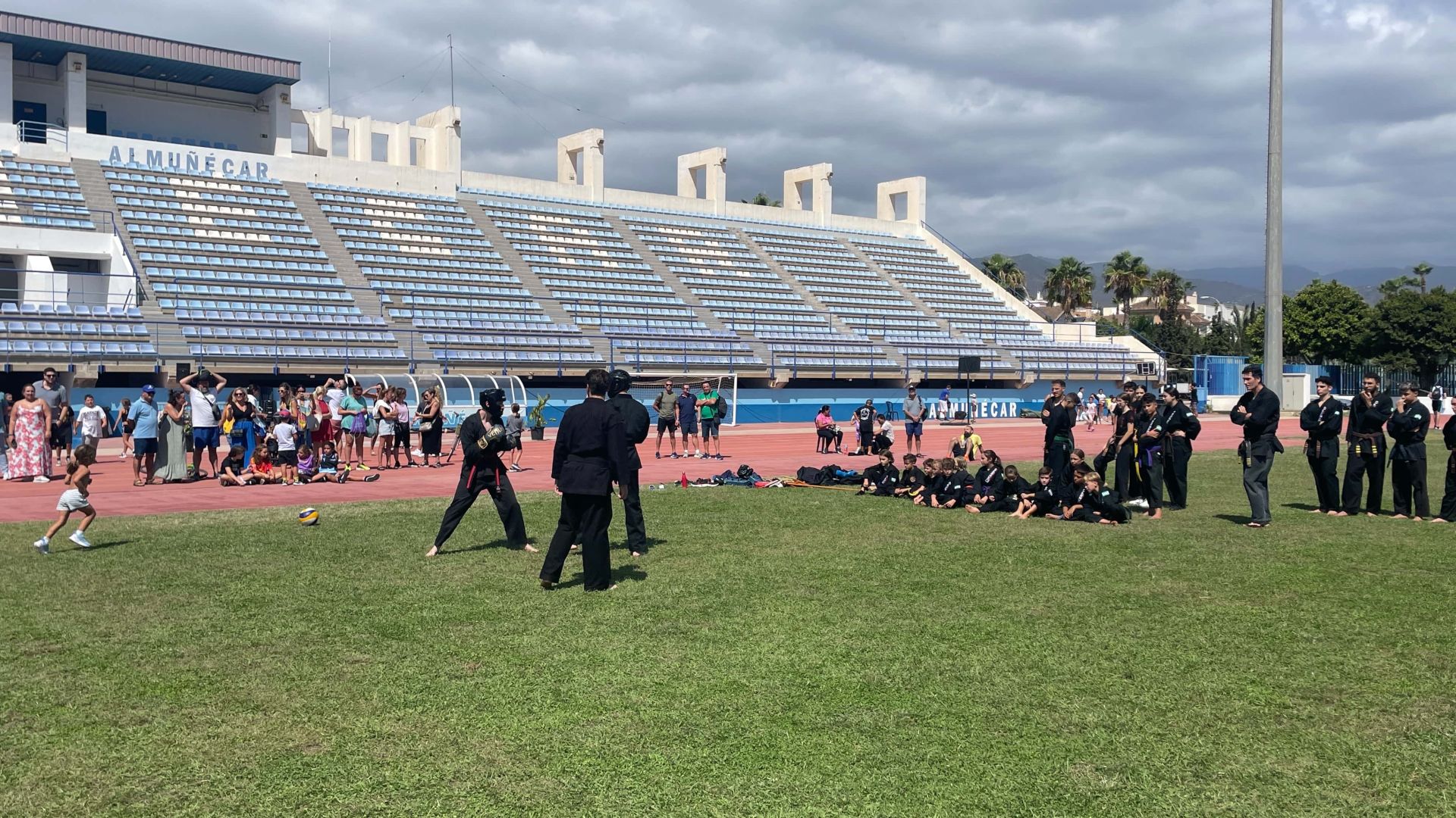 Fotorafía de archivo Estadio Municipal de Deportes de Almuñécar.