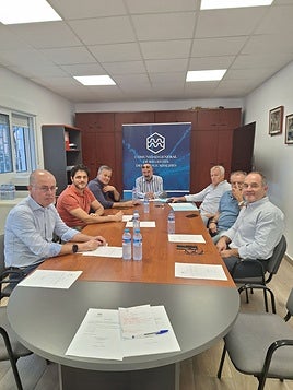 Reunión de los regantes.