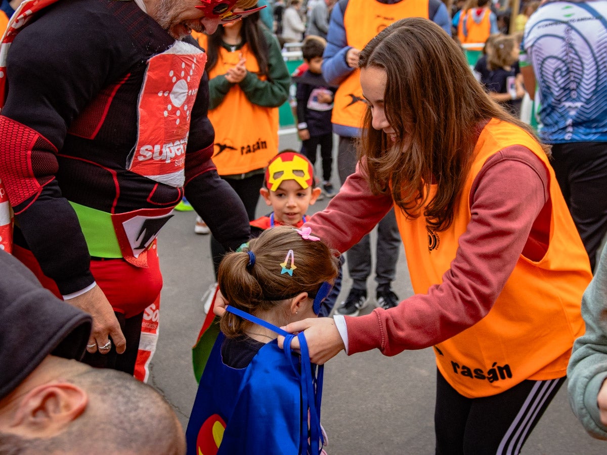 Las fotos de los niños en la X carrera urbana de la Universidad de Granada