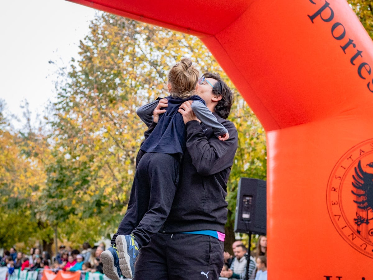 Las fotos de los niños en la X carrera urbana de la Universidad de Granada