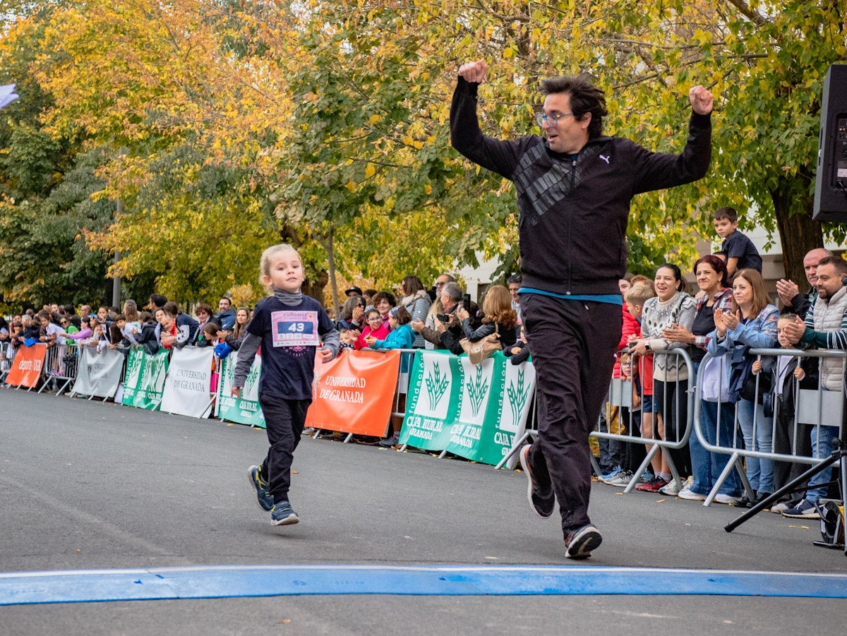 Las fotos de los niños en la X carrera urbana de la Universidad de Granada