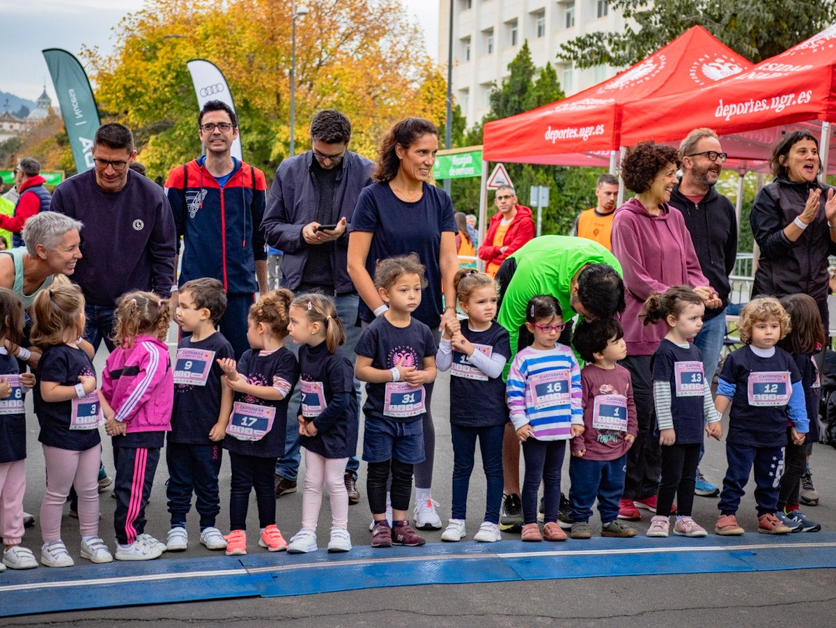 Las fotos de los niños en la X carrera urbana de la Universidad de Granada