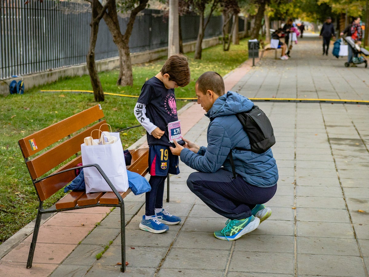 Las fotos de los niños en la X carrera urbana de la Universidad de Granada