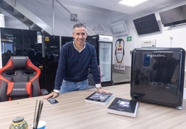 Chesco García, director general de Infiniton en su sede del polígono Juncaril.