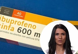Una farmacéutica explica los riesgos de mezclar ibuprofeno con alcohol.