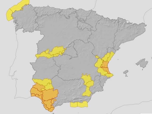 Avisos para este jueves.