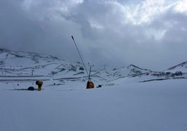 La nevada caída en la Sierra, en imágenes