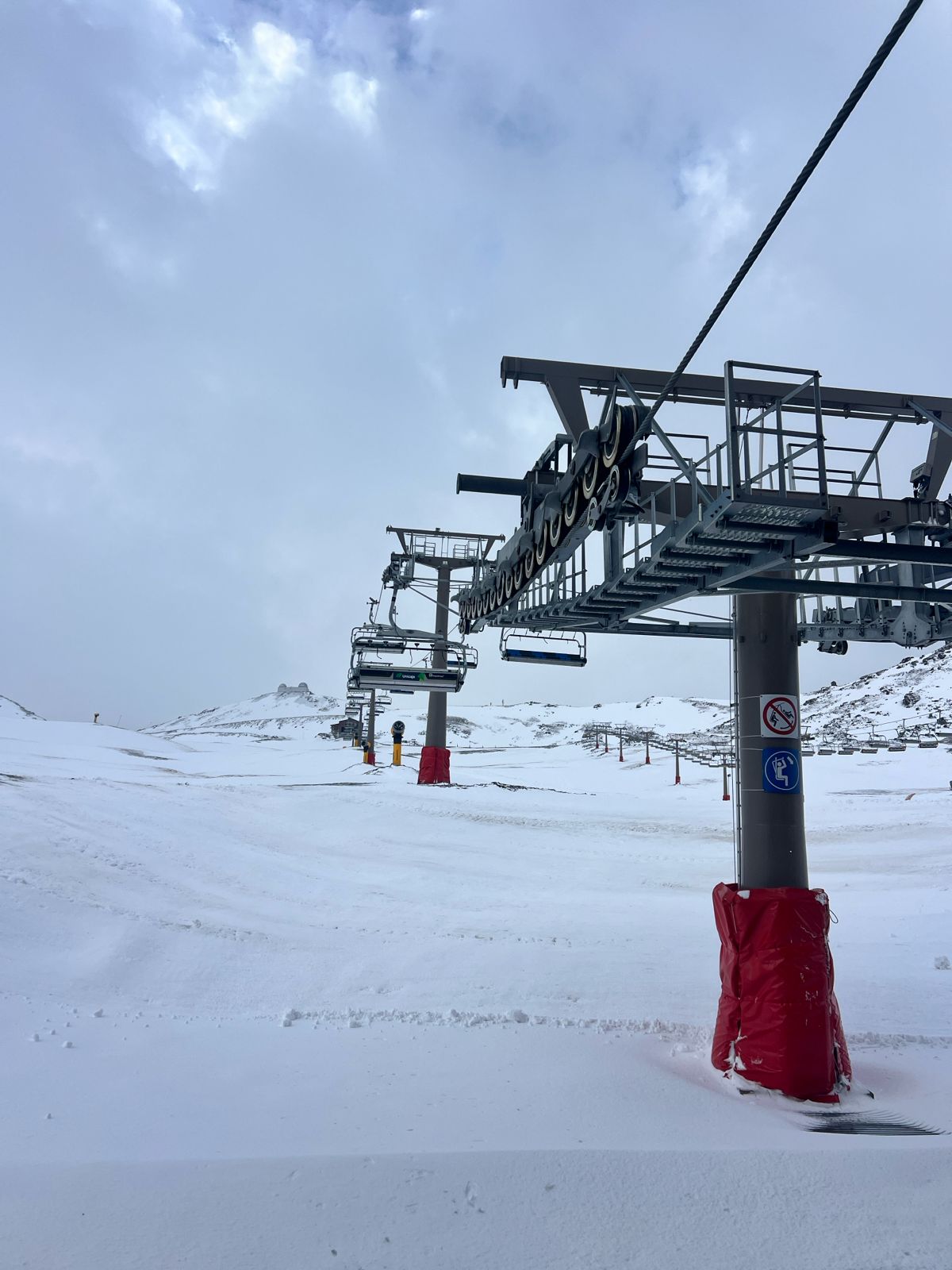 La nevada caída en la Sierra, en imágenes