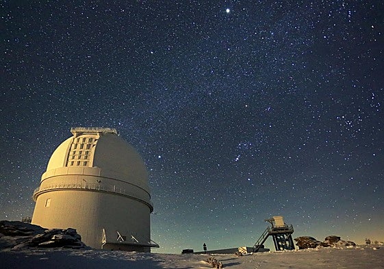 Calar Alto, pilar del turismo astronómico de Gérgal
