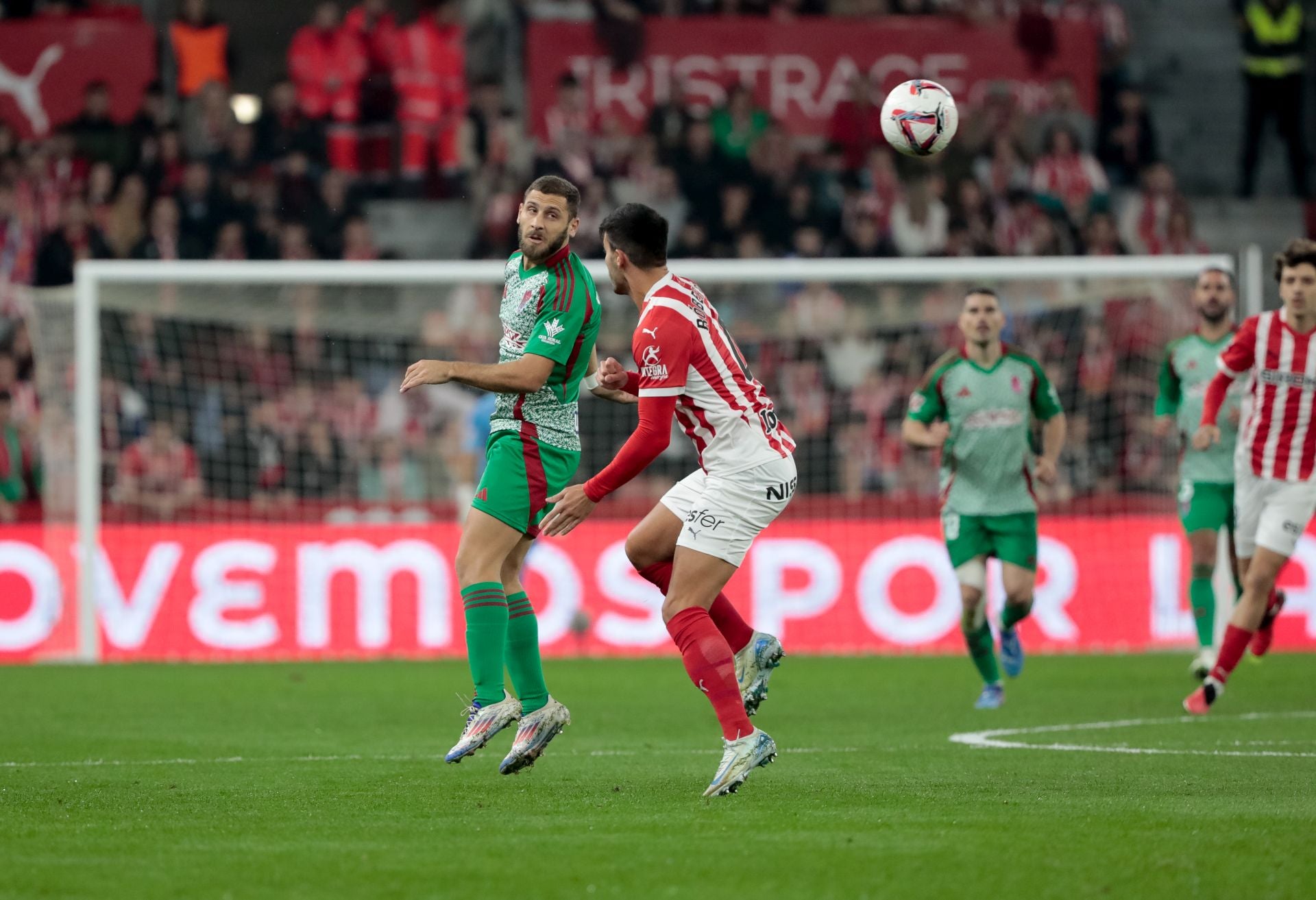 Las mejores imágenes del partido del Granada contra el Sporting