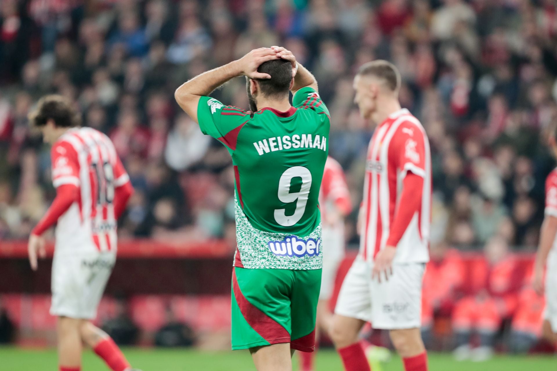 Las mejores imágenes del partido del Granada contra el Sporting