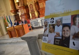 Paco Reyes y Manuel Parras, en la presentación de la memoria de 2023 elaborada por el CES provincial.