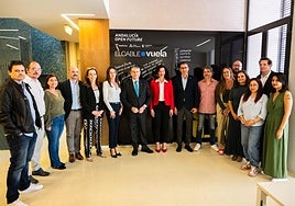 Visita del consejero de Presidencia a las instalaciones.