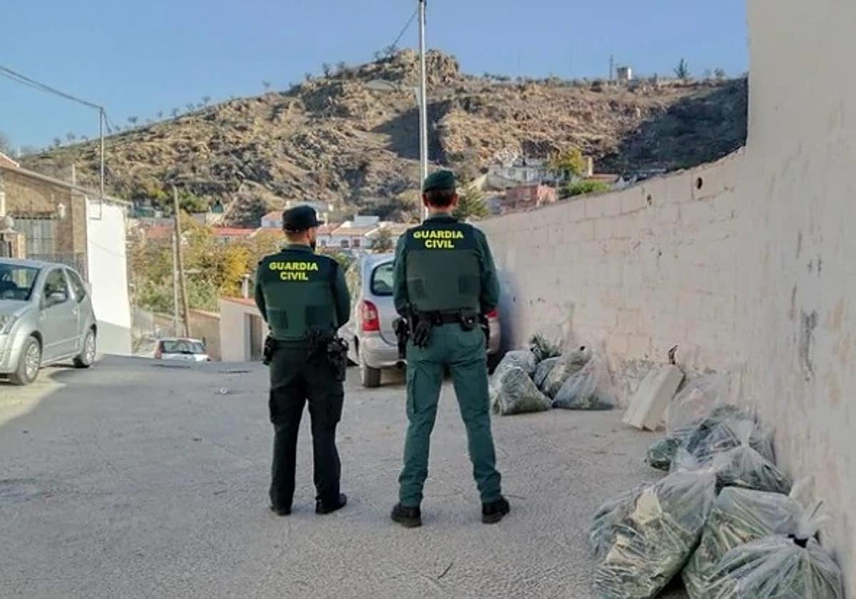 Operación en Pinos Puente hace una semana.