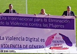 El Granada y la Subdelegación del Gobierno vuelven a unirse contra la violencia sobre las mujeres