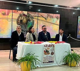 Acto de presentación de la novillada de Diputación