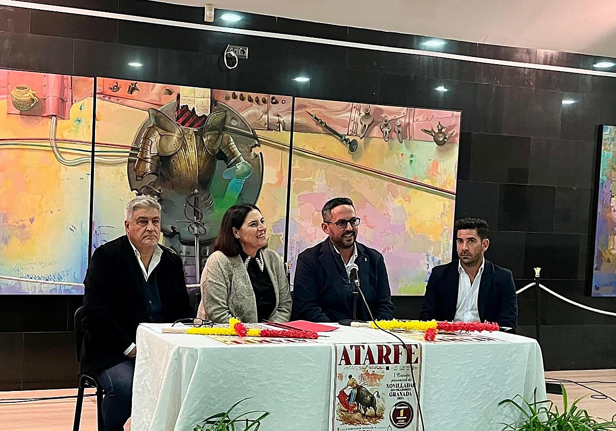 Acto de presentación de la novillada de Diputación