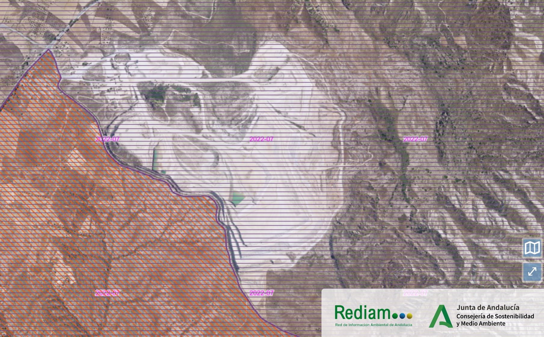 Mapa de la zona.