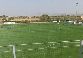 Imagen de archivo del campo de fútbol de Alhendín.