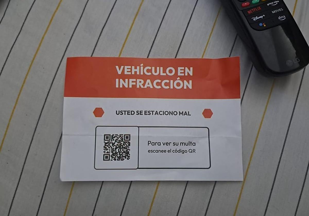 La verdad del papel sobre una multa en tu coche y el QR que llega a tu Whatsapp.
