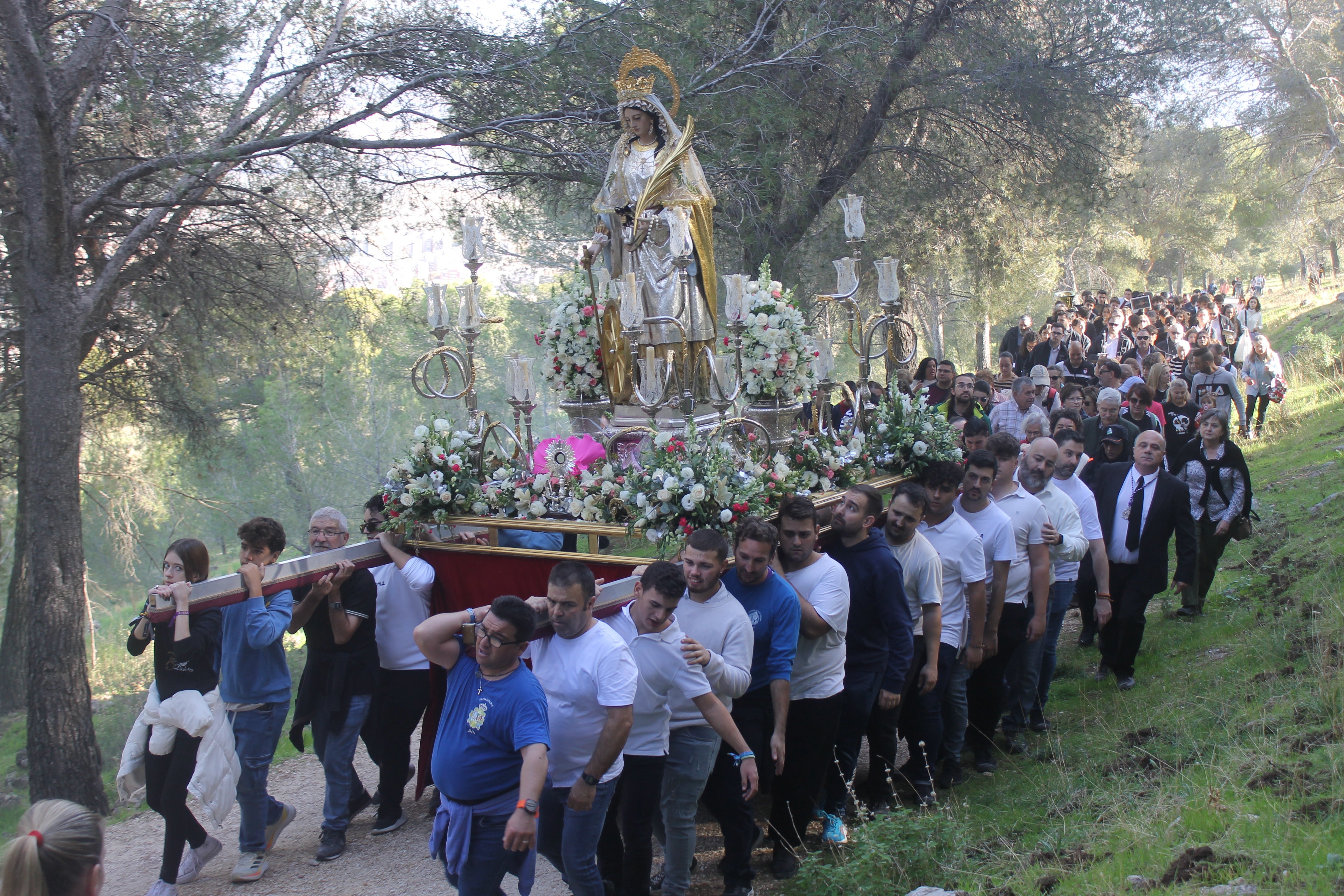 Las imágenes de la romería de Santa Catalina