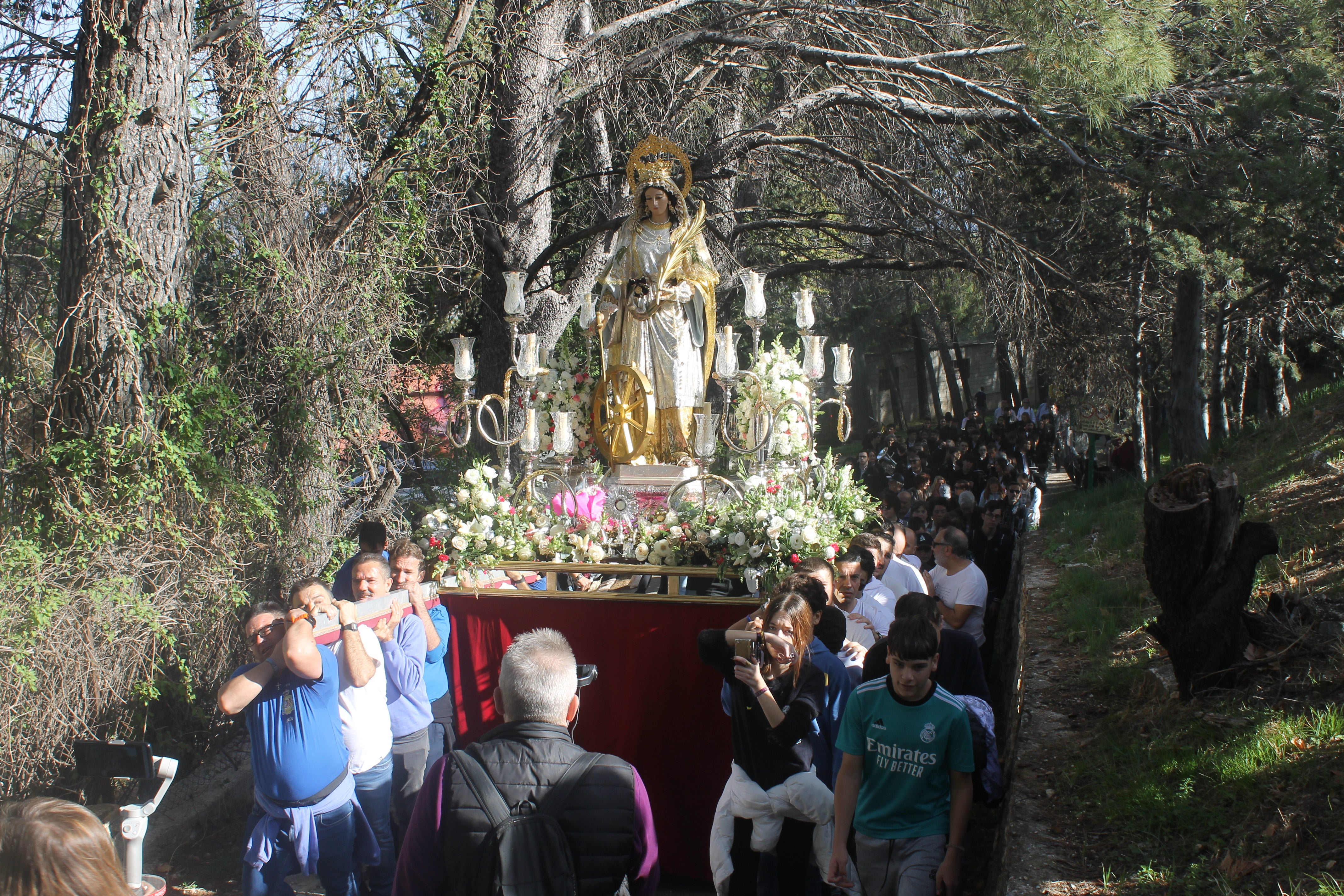 Las imágenes de la romería de Santa Catalina
